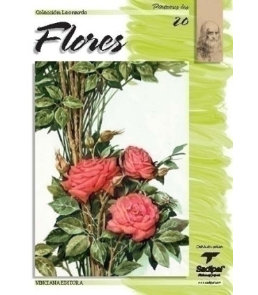 CUADERNO LEONARDO 20 FLORES