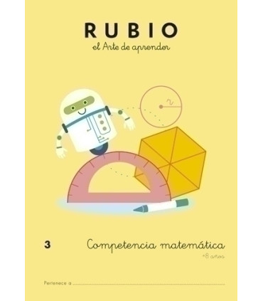 CUADERNO RUBIO A4 COMP.MATEMATICAS 3