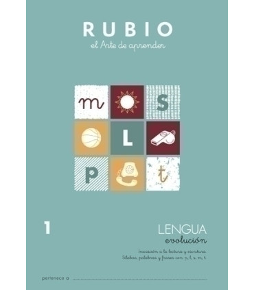 CUADERNO RUBIO A4 LENGUA EVOLUCION 1