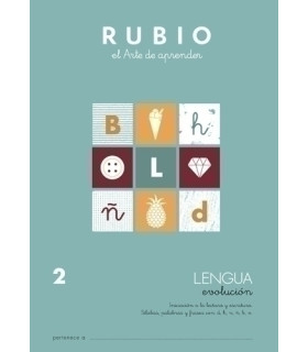 CUADERNO RUBIO A4 LENGUA EVOLUCION 2