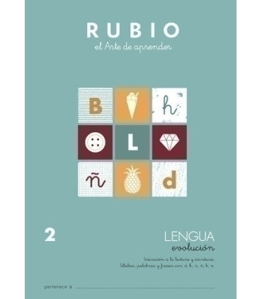 CUADERNO RUBIO A4 LENGUA EVOLUCION 2