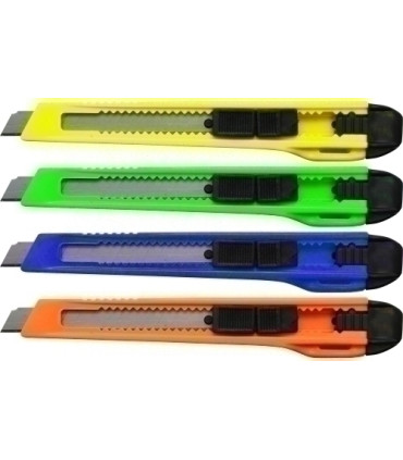 CUTTER BISMARK 9 mm. SURTIDO