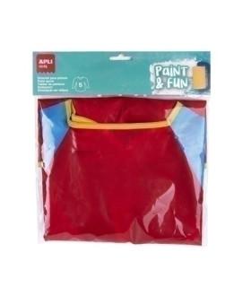 DELANTAL APLI INFANTIL CON BOLSILLO