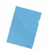 DOSS.ANG.RECT.DOHE PP 120µ A4 AZUL P/10