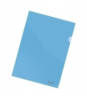 DOSS.ANG.RECT.DOHE PP 120µ A4 AZUL P/10