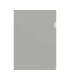 DOSSIER ANG.RECT.DOHE PP 180µ A4 GRIS