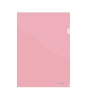DOSSIER ANG.RECT.DOHE PP 180µ A4 ROJO