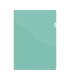 DOSSIER ANG.RECT.DOHE PP 180µ A4 VERDE