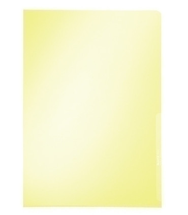 DOSS.ANG.RECT.LEITZ PVC 150µ A4 AMAR.