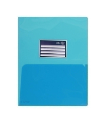 DOSSIER DOBLE BOLSA OFFICE BOX PP A4 AZ