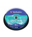 DVD -RW VERBATIM 4.7GB 4x SPINDLE 10