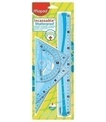 EQUIPO DIBUJO MAPED 4 PIEZAS FLEXIBLE
