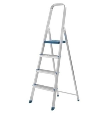 ESCALERA ALUM. LEON 4 PELDAÑOS