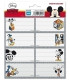 ETIQUETA ESCOLAR ERIK 15,8x20 DISNEY