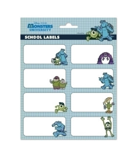 ETIQUETA ESCOLAR ERIK 15,8x20 PIXAR MONS