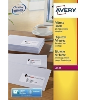 ETIQ.IMP.AVERY L7160 100h A4 63,5x38,1