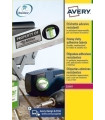 ETIQ.IMP.AVERY L6013 8h A4 PLATA 210x29