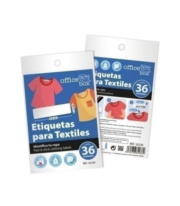ETIQ.MAN.BOLSA OFFICE BOX TEXTIL 36 UD