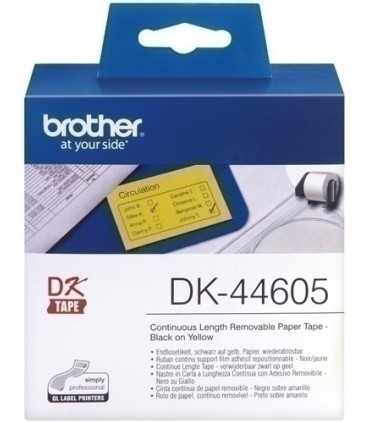 ETIQ.BROTHER CONT.PAP.REMOV.62 mm 30,48m