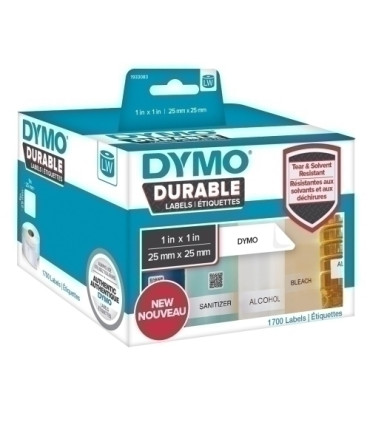 ETIQ.DYMO LW INDUST. 25x25mm RL.1700