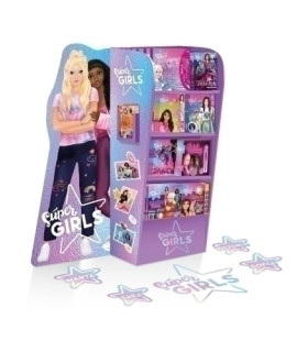 EXPOSITOR DE SUELO  SUPER GIRLS