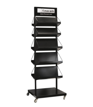 EXPOSITOR FINOCAM DE PIE METALICO VACIO
