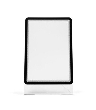 EXPOSITOR SOBR. L A4 VERTICAL CRISTAL