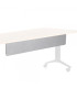 FALDON ROCADA P/MESA ABAT. ALUM. 180cm