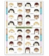FICHAS  KLUGER EXPRESIONES FACIALES P/5