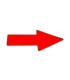 FLECHA ADHESIVA SUELO 5x20 ROJO B/10