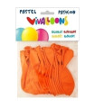 GLOBO FASHION PASTEL NARANJA BOLSA 20