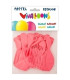 GLOBO FASHION PASTEL ROSA BOLSA 20
