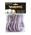 GLOBO PLATINUM ROSA BOLSA DE 6