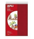 GOMA EVA  APLI HOJA 20x30 TOALLA 4 hj