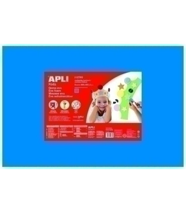 GOMA EVA APLI 40x60 AZUL P/5