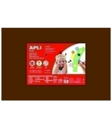 GOMA EVA APLI 40x60 MARRON P/5
