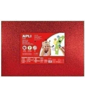 GOMA EVA APLI 40x60 PURPUR. ROJ P/3