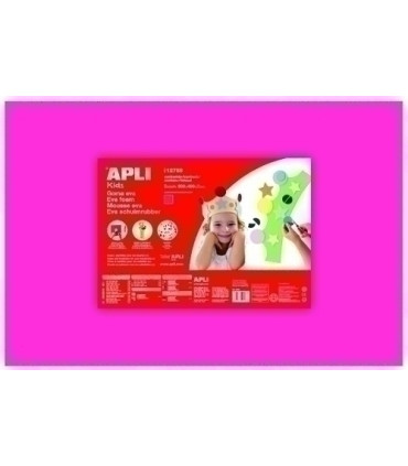 GOMA EVA APLI 40x60 ROSA P/5