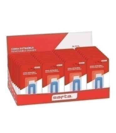 GOMA BORRAR SAFTA EXTRAIBLE EXP.36