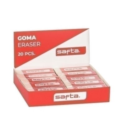 GOMA BORRAR SAFTA PVC EXP.20