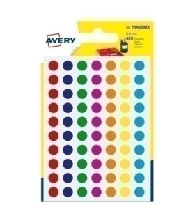 GOMETS AVERY Bl.6h REDONDOS Ø 8 SURT