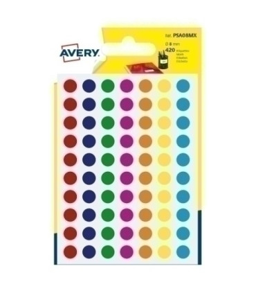 GOMETS AVERY Bl.6h REDONDOS Ø 8 SURT
