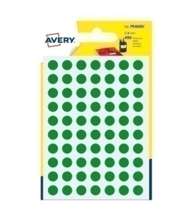 GOMETS AVERY Bl.7h REDONDOS Ø 8 VERDE