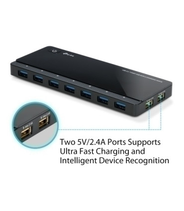 HUB USB TP-LINK UH700 7 PUERTOS USB 3.0