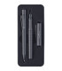 JUEGO BOL+PLUMA FABER GRIP 2011 ALL BLAC