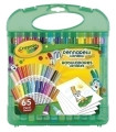 JUEGO CRAYOLA MALETIN ROTULADORES LAVABL