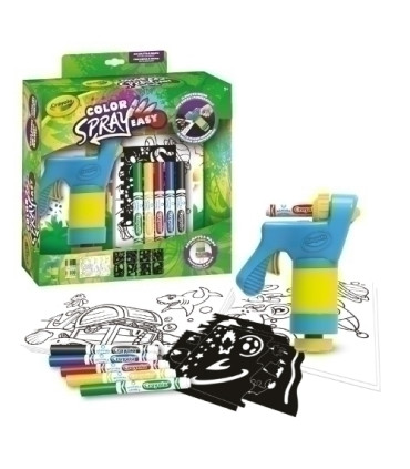 JUEGO CRAYOLA MINI SUPER COLOR SPRAY
