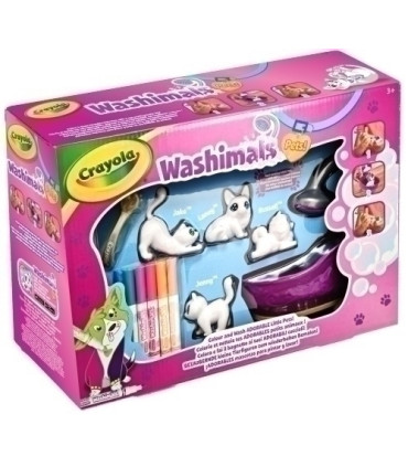 JUEGO CRAYOLA WASHIMALS SET NUEVA BAÑERA