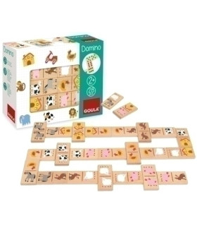 JUEGO DOMINO GOULA GRANJA 28 PIEZAS