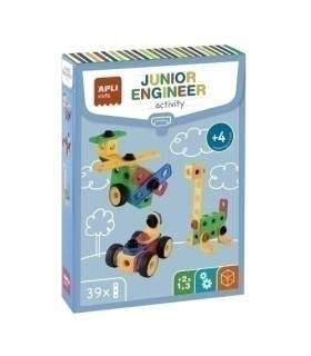 JUEGO ED.APLY KIDS PEQ.INGENIERO 39PZ